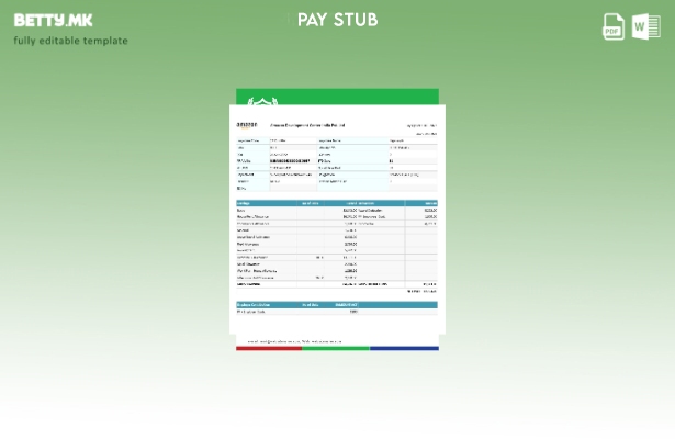 Модерен стил на Амазон центар за развој на Индија, шаблон за уплатница